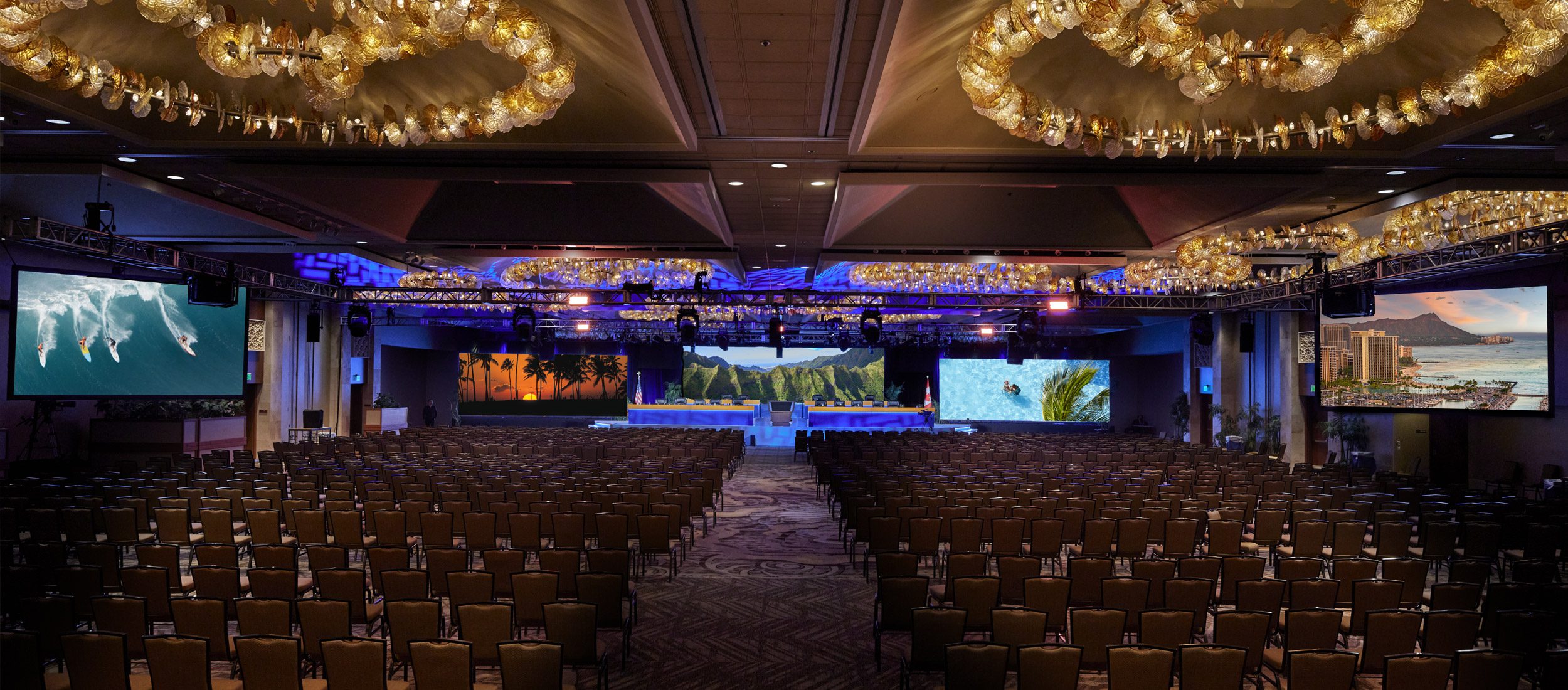 The Mid-Pacific Conference Center at the Hilton Hawaiian Village