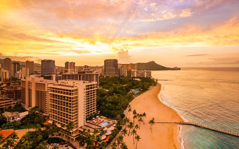 The Ali'i Tower in the Hilton Hawaiian Village