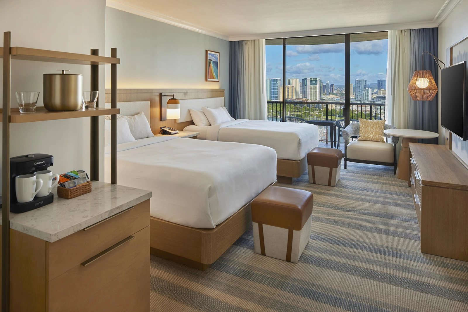 Rainbow Lagoon View with 2 Queen Beds