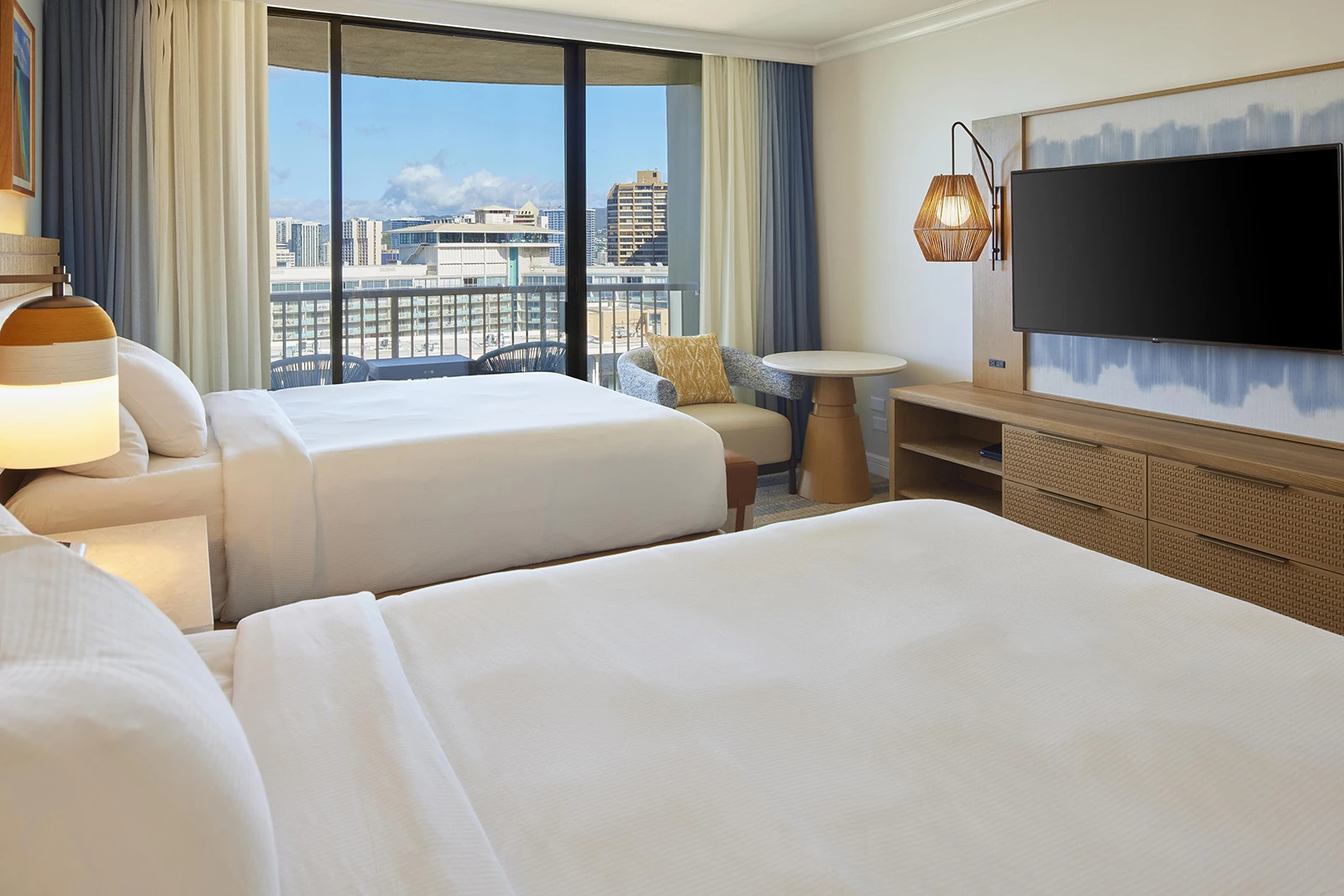 Rainbow Kai Lagoon View Two Queens room