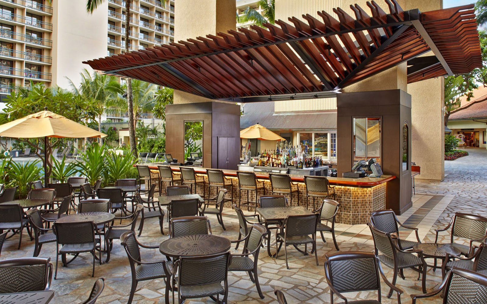 An exterior photo of the Tapa Bar