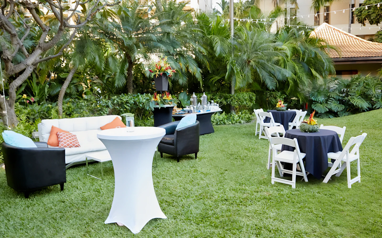 The Village Green at the Hilton Hawaiian Village