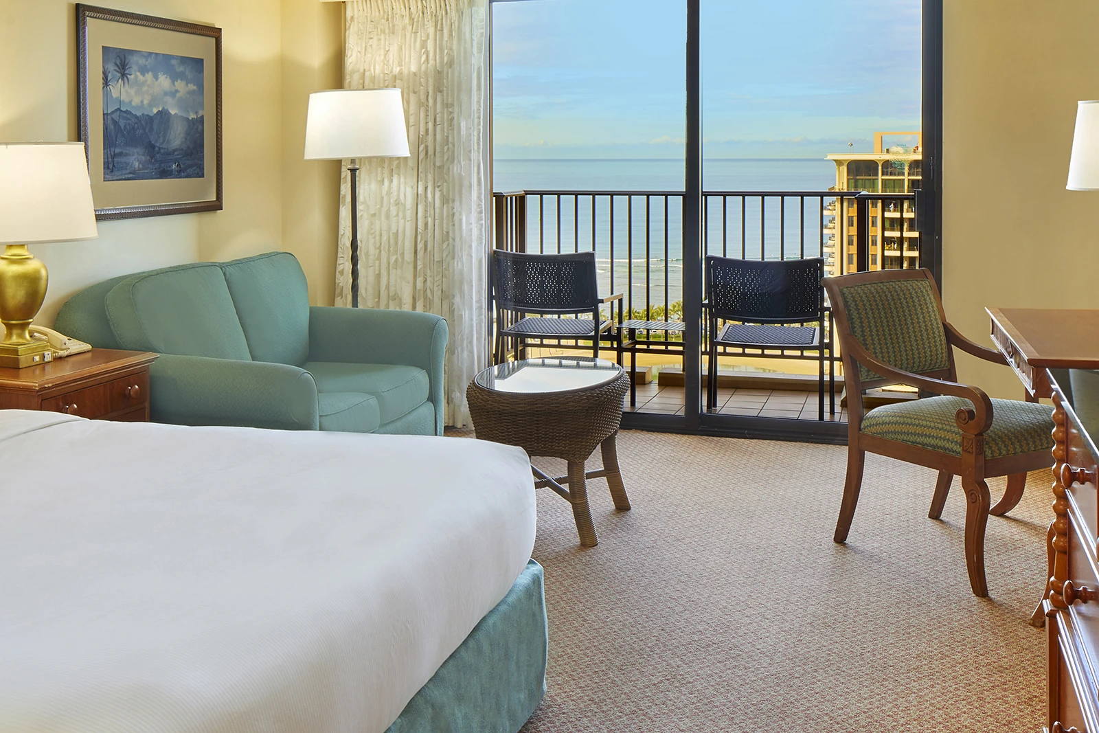 Kalia Tower Ocean View 1 King Bed