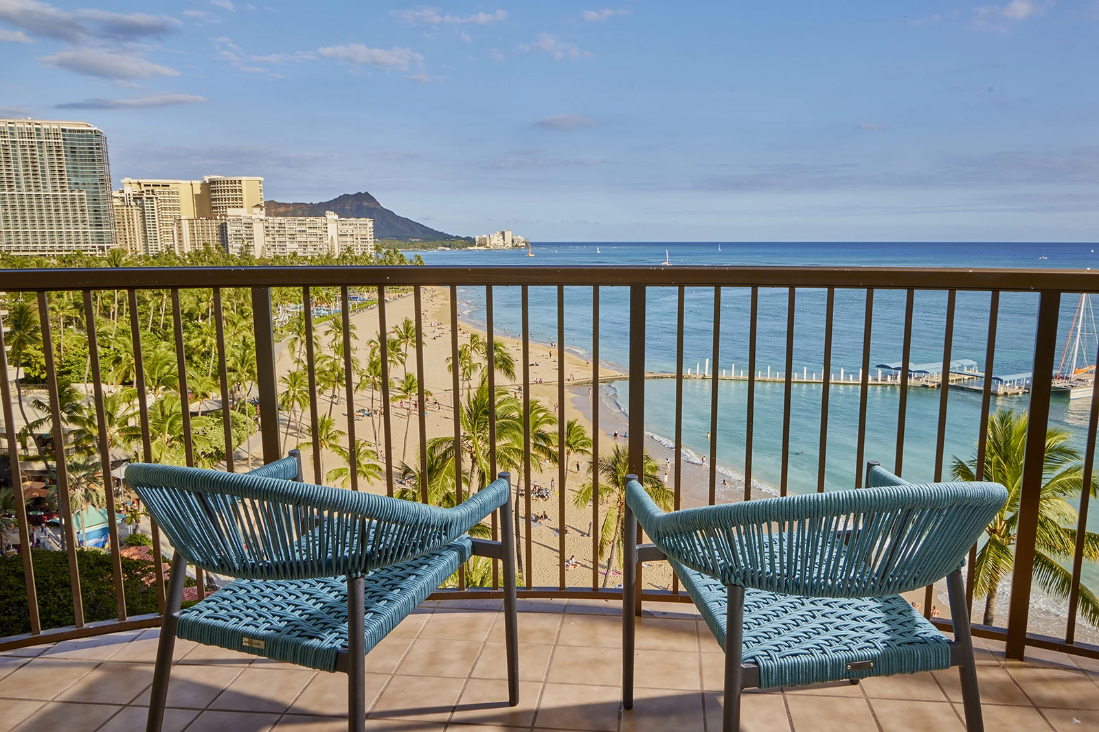 Rainbow Kai Patio view