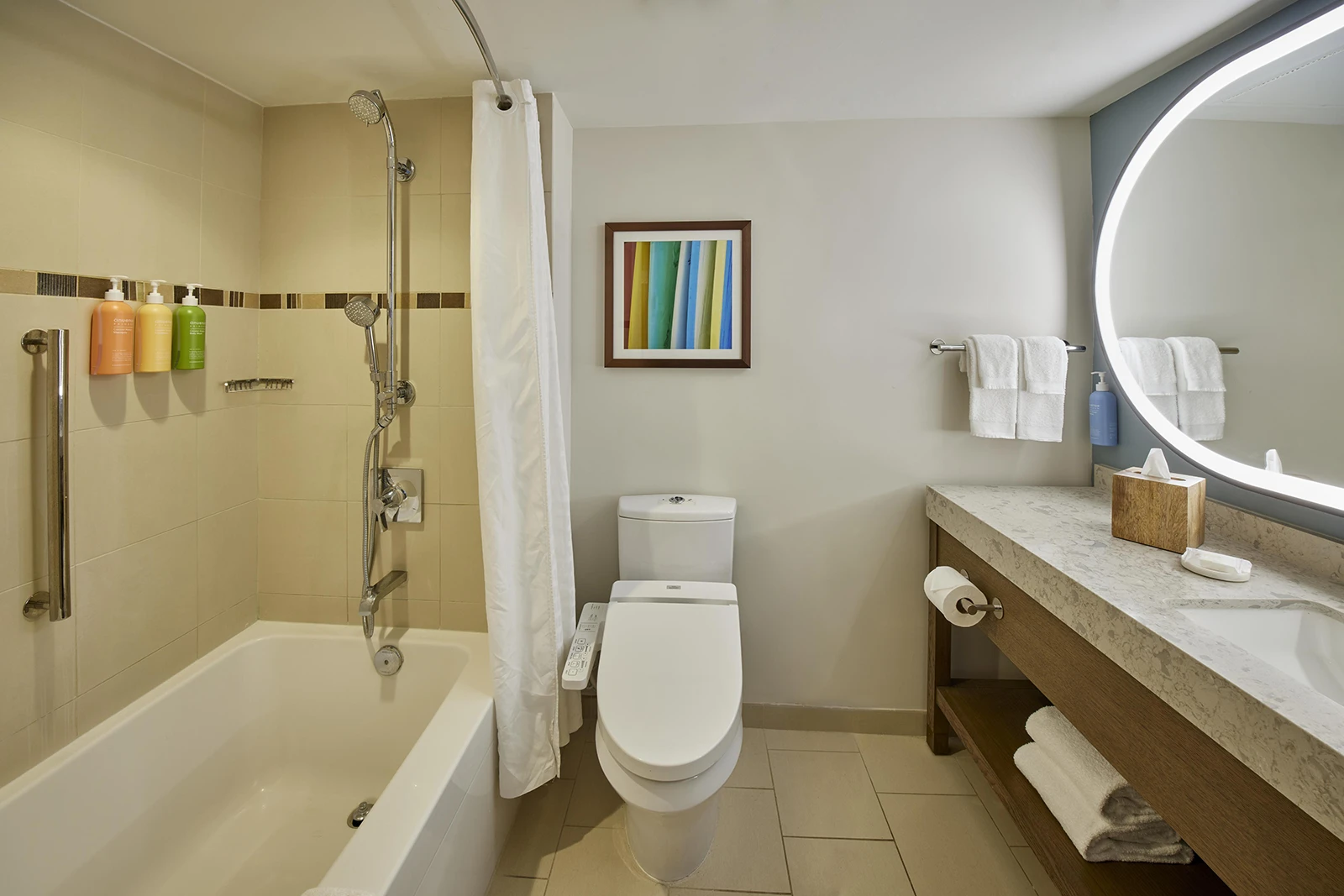 Rainbow Kai Corner Bathroom