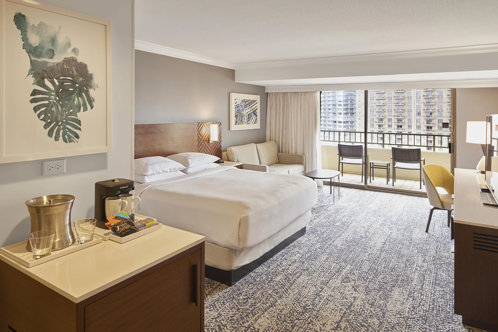 Tapa Collection Partial Ocean View with 1 King Bed