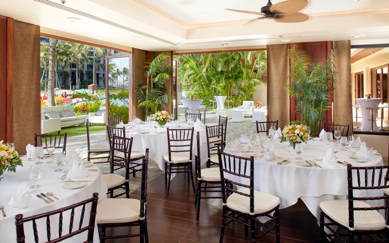 An event at Rainbow Room at the Hilton Hawaiian Village
